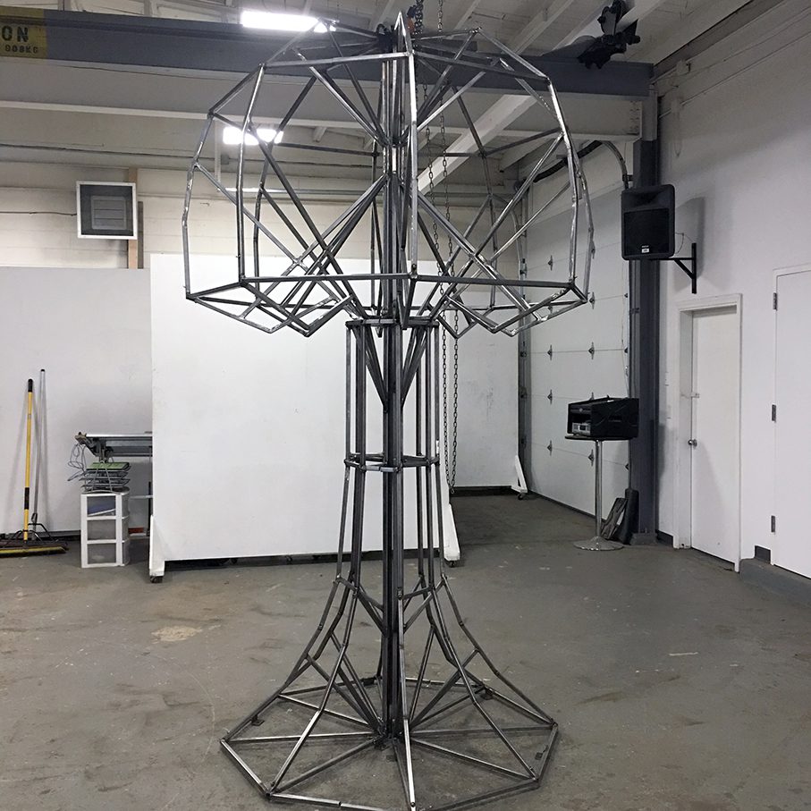 Eco-Artist John K. Melvin talks about the creation and installation of his permanent sculpture "EntroTree" at Sculpture Space NY, 2018