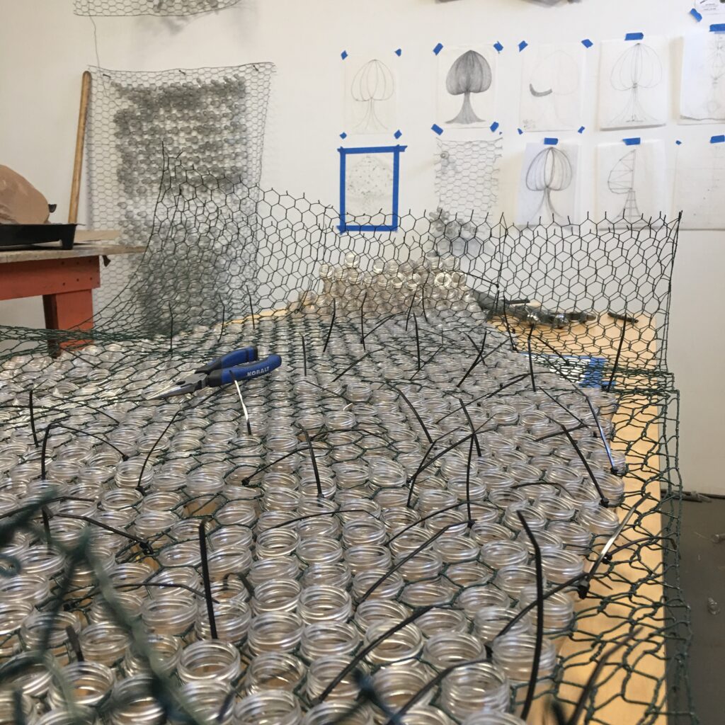 Eco-Artist John K. Melvin talks about the creation and installation of his permanent sculpture "EntroTree" at Sculpture Space NY, 2018